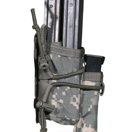 M4 DOUBLE MAG POUCH WITH PISTOL MAG