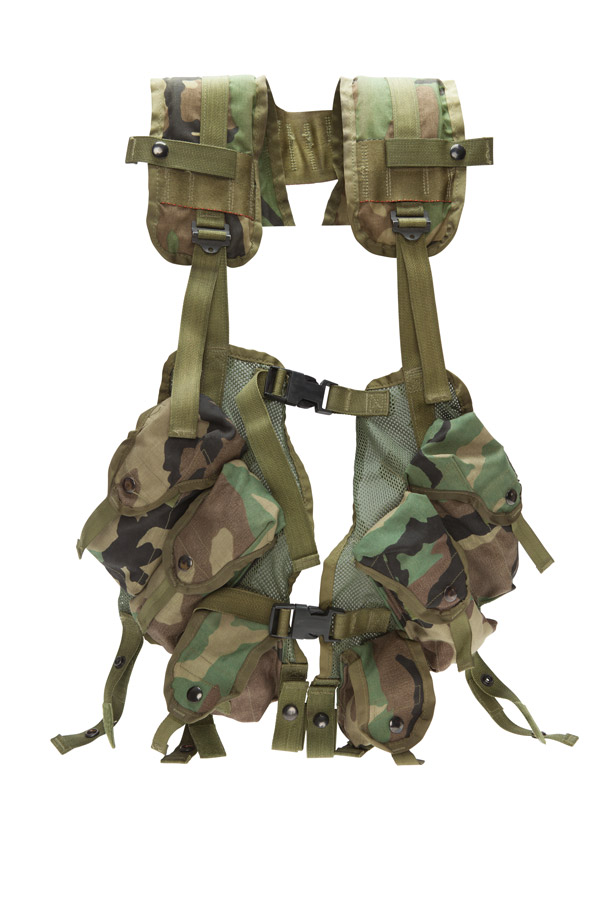 Load Bearing Vest Woodland – Bulldog Tactical Equipment